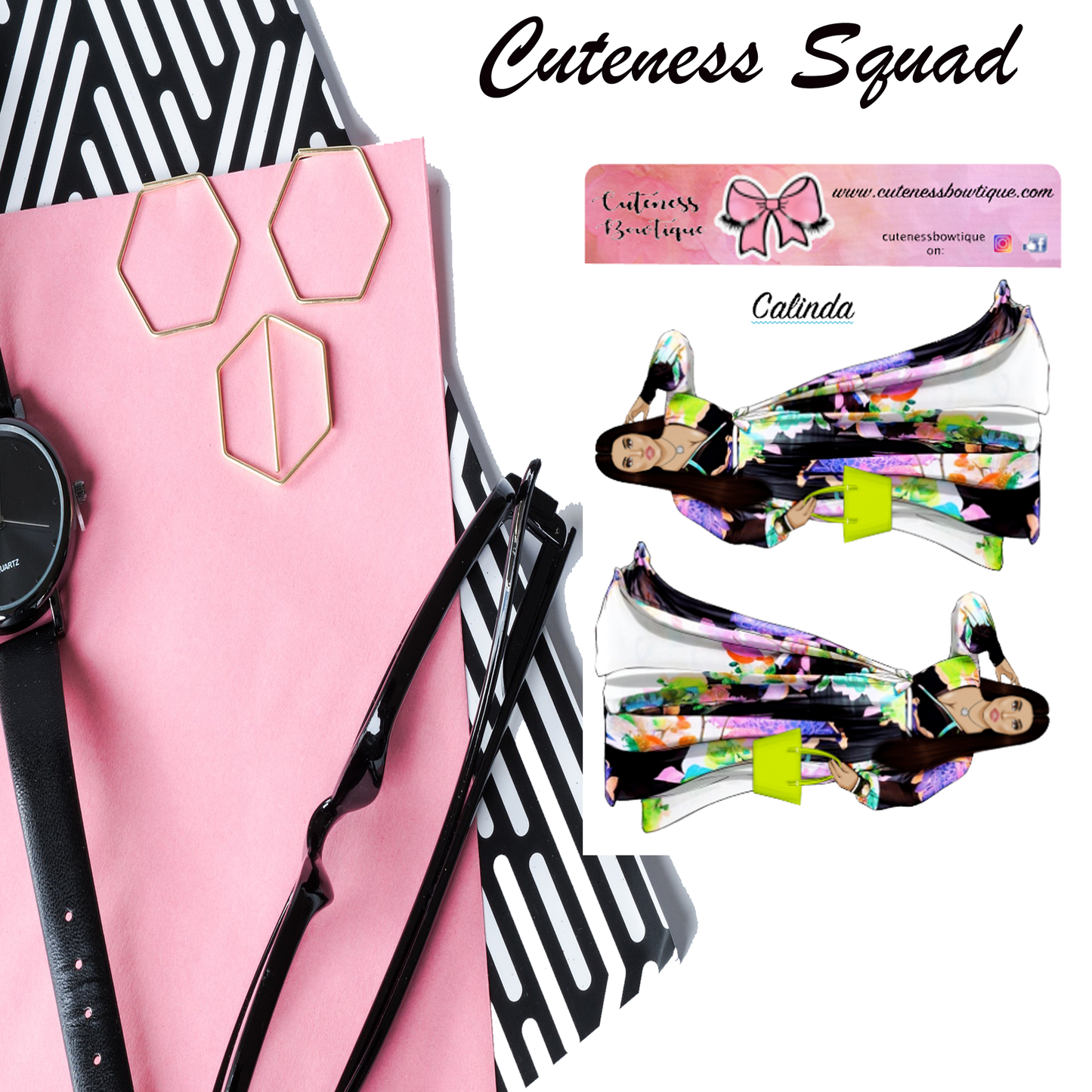 The Cuteness Squad Sticker Sheet | Cuteness Planner Stickers for Agendas, Planners, Notebooks, Dividers | CALINDA