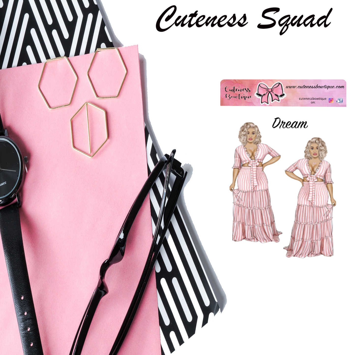 The Cuteness Squad Sticker Sheet | Cuteness Planner Stickers for Agendas, Planners, Notebooks, Dividers | DREAM