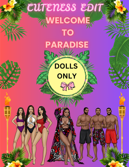 🌴✨ July Cuteness Edit: PARADISE ✨🌴