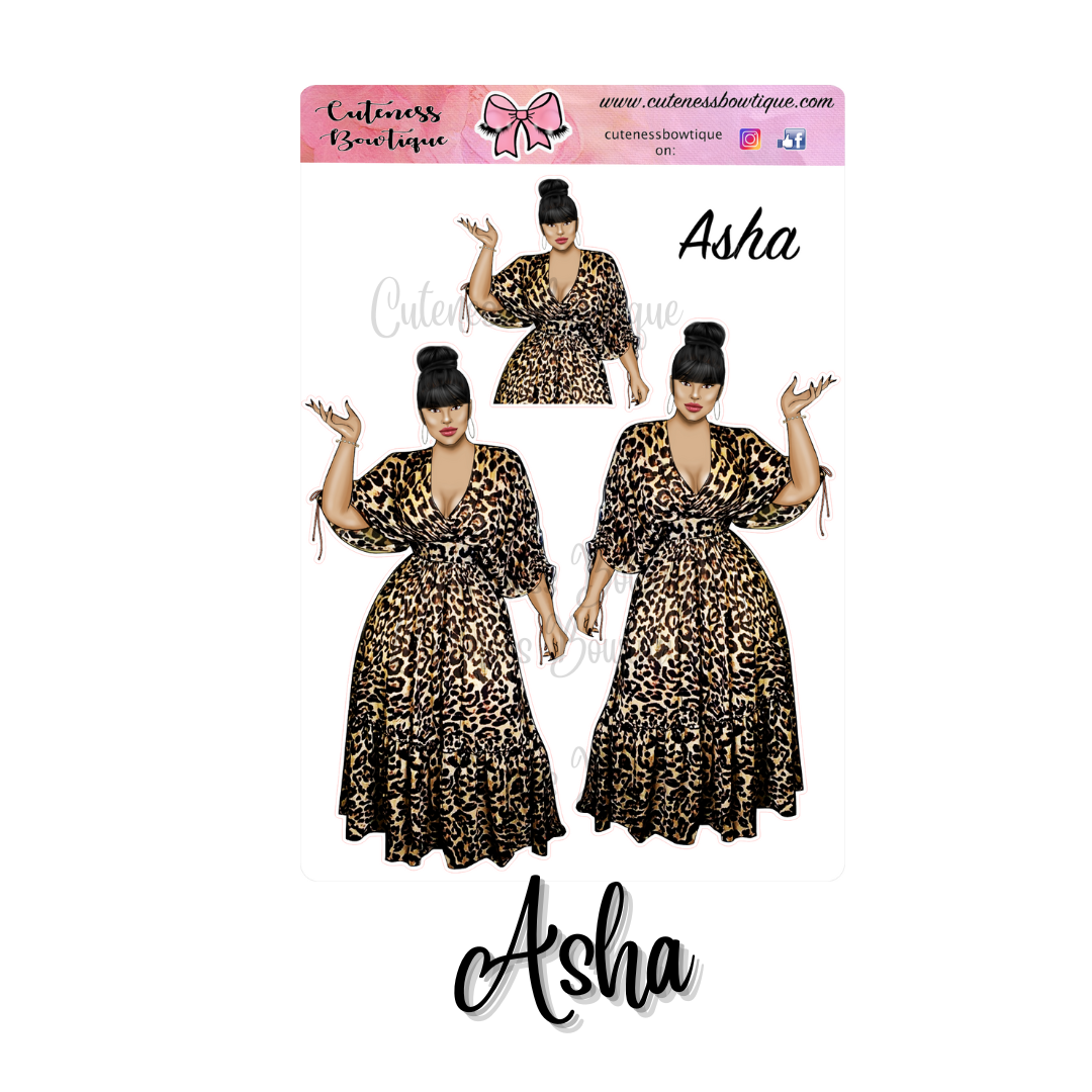 The Cuteness Squad Sticker Sheet | Cuteness Planner Stickers for Agendas, Planners, Notebooks, Dividers | ASHA