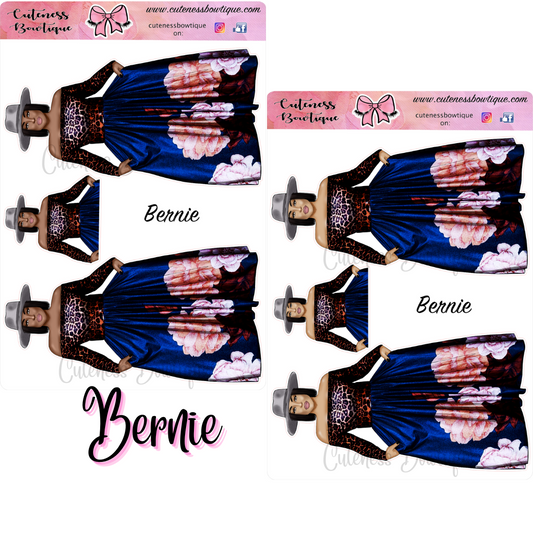 The Cuteness Squad Sticker Sheet | Cuteness Planner Stickers for Agendas, Planners, Notebooks, Dividers | BERNIE