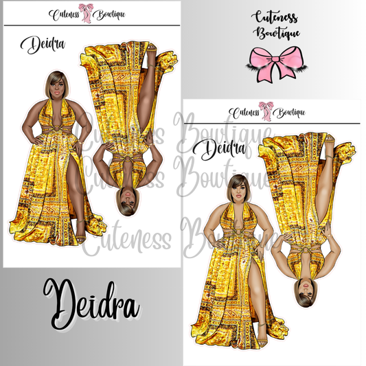 The Cuteness Squad Custom Sticker Sheet | Cuteness Planner Stickers for Agendas, Planners, Notebooks, Dividers | DEIDRA