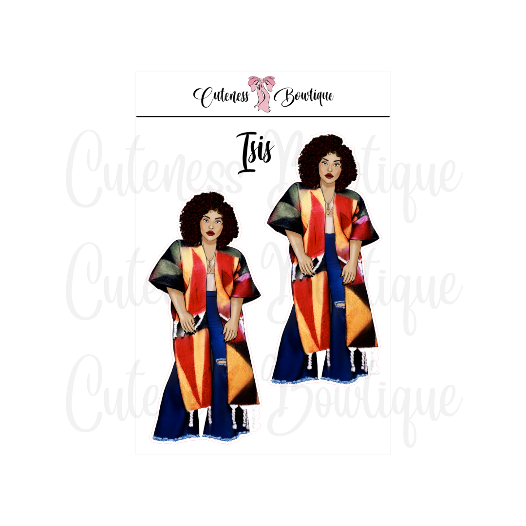 The Cuteness Squad Sticker Sheet | Cuteness Planner Stickers for Agendas, Planners, Notebooks, Dividers | ISIS