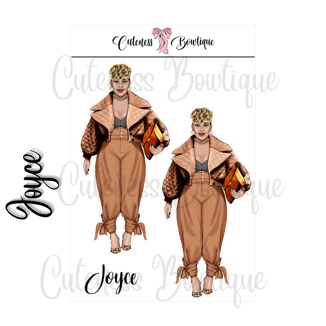 The Cuteness Squad Sticker Sheet | Cuteness Planner Stickers for Agendas, Planners, Notebooks, Dividers | JOYCE