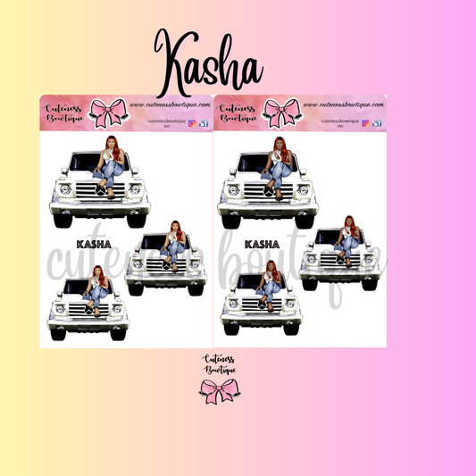 The Cuteness Squad Sticker Sheet | Cuteness Planner Stickers for Agendas, Planners, Notebooks, Dividers | KASHA