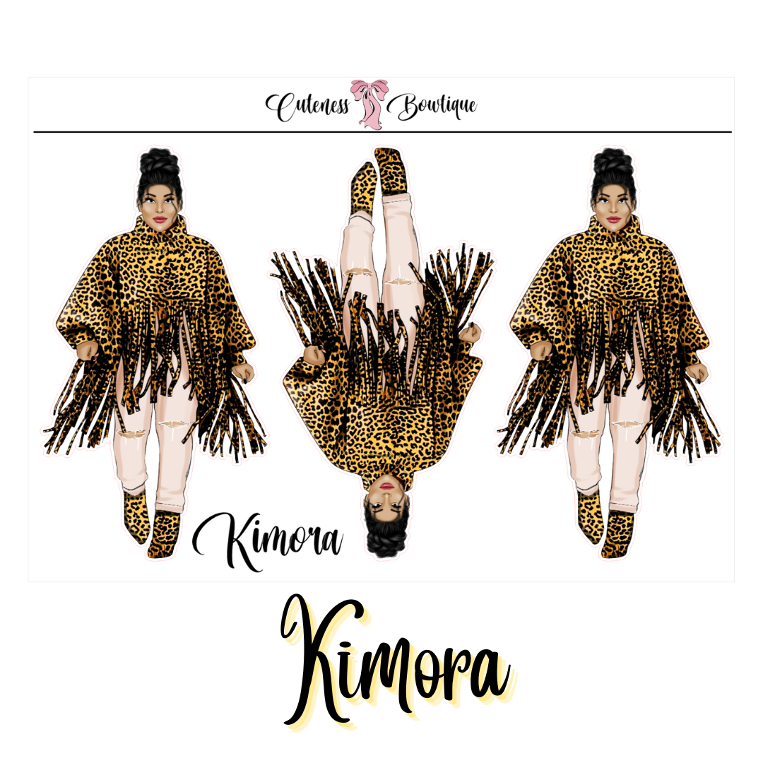 The Cuteness Squad Sticker Sheet | Cuteness Planner Stickers for Agendas, Planners, Notebooks, Dividers | KIMORA