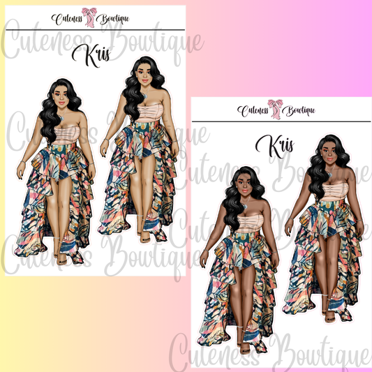 The Cuteness Squad Custom Sticker Sheet | Cuteness Planner Stickers for Agendas, Planners, Notebooks, Dividers | KRIS