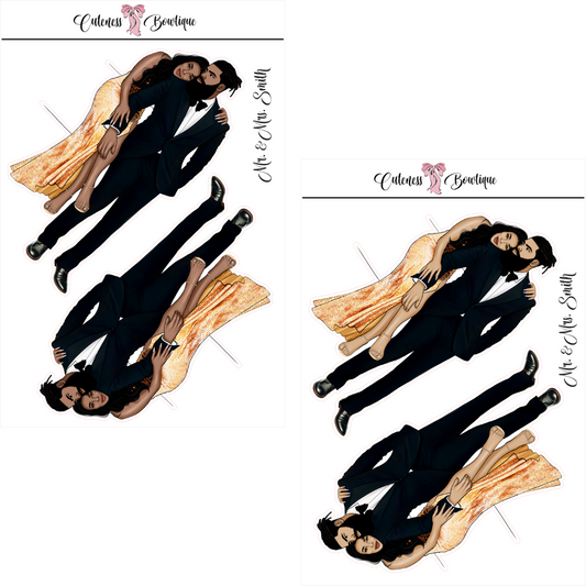 The Cuteness Squad Custom Sticker Sheet | Cuteness Planner Stickers for Agendas, Planners, Notebooks, Dividers | MR. & MRS. SMITH