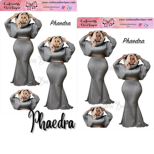 The Cuteness Squad Sticker Sheet | Cuteness Planner Stickers for Agendas, Planners, Notebooks, Dividers | PHAEDRA