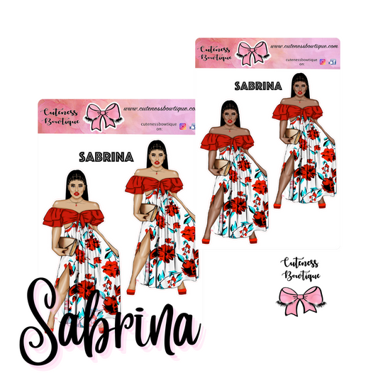 The Cuteness Squad Sticker Sheet | Cuteness Planner Stickers for Agendas, Planners, Notebooks, Dividers | SABRINA