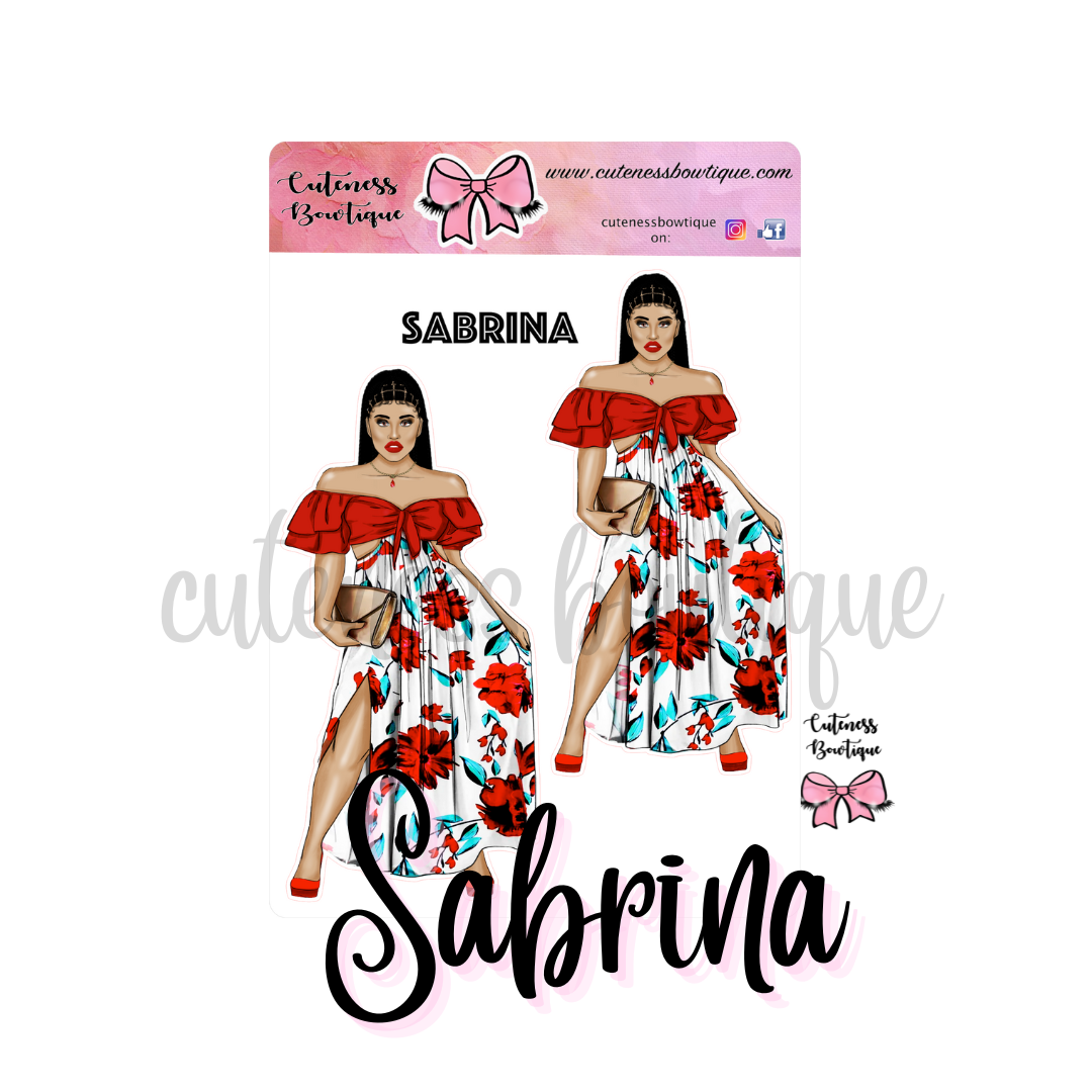 The Cuteness Squad Sticker Sheet | Cuteness Planner Stickers for Agendas, Planners, Notebooks, Dividers | SABRINA