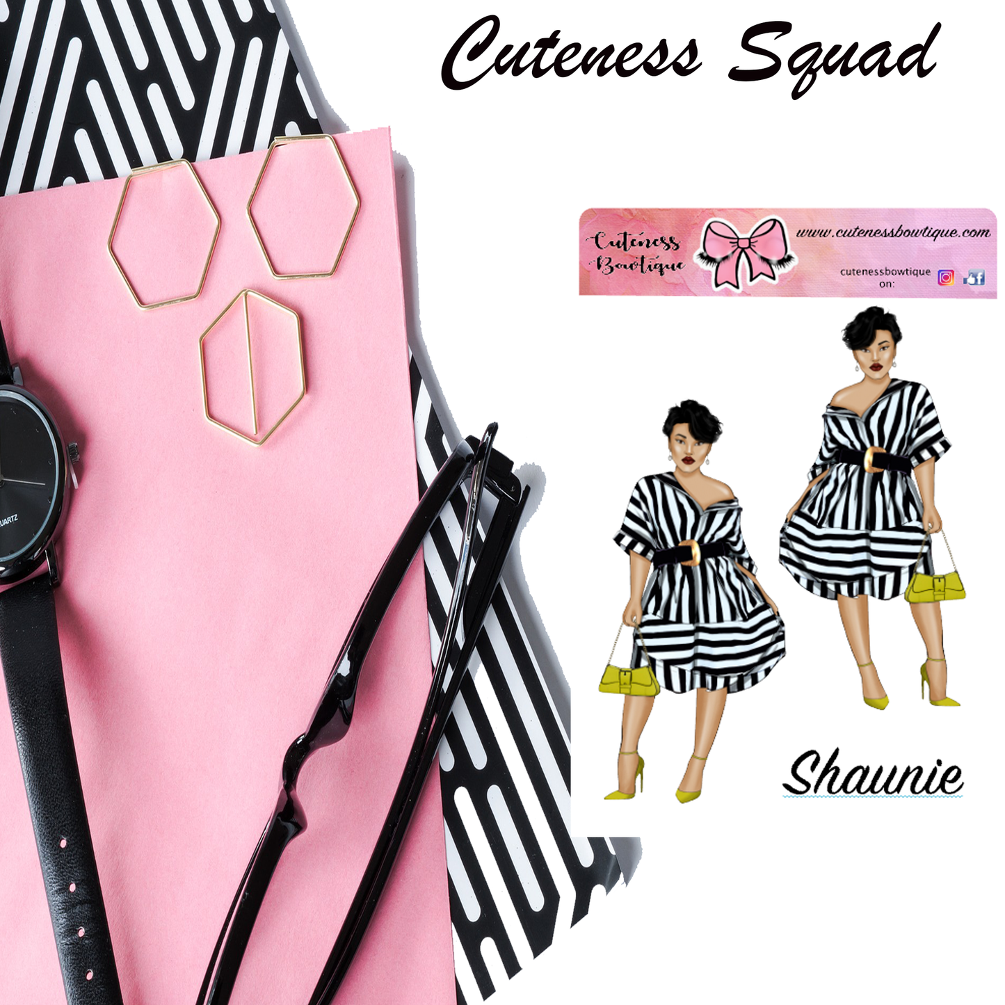 The Cuteness Squad Sticker Sheet | Cuteness Planner Stickers for Agendas, Planners, Notebooks, Dividers | SHAUNIE