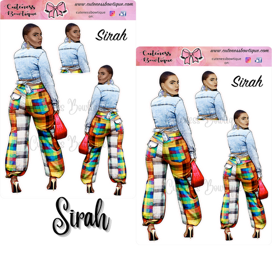 The Cuteness Squad Sticker Sheet | Cuteness Planner Stickers for Agendas, Planners, Notebooks, Dividers | SIRAH