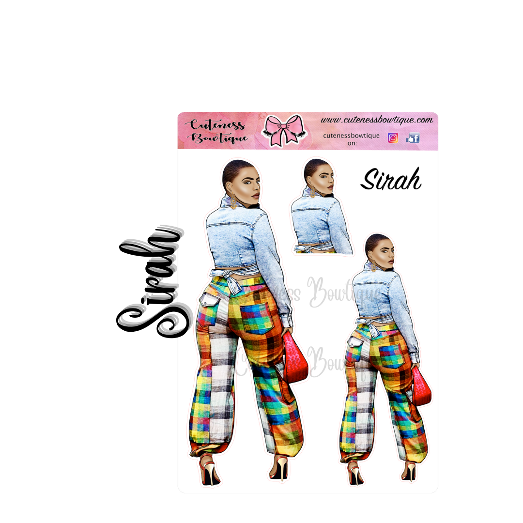 The Cuteness Squad Sticker Sheet | Cuteness Planner Stickers for Agendas, Planners, Notebooks, Dividers | SIRAH