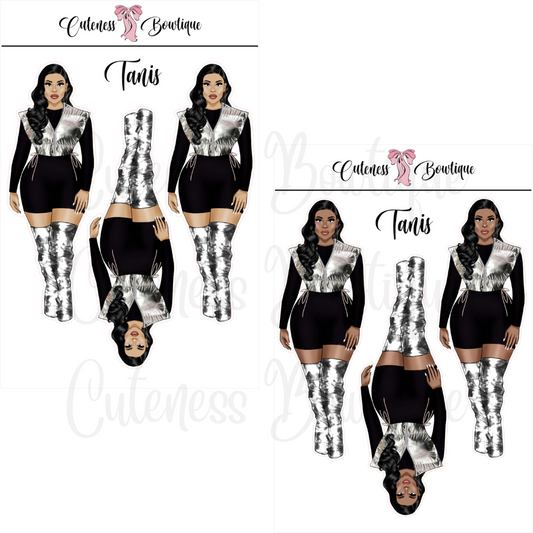 The Cuteness Squad Sticker Sheet | Cuteness Planner Stickers for Agendas, Planners, Notebooks, Dividers | TANIS