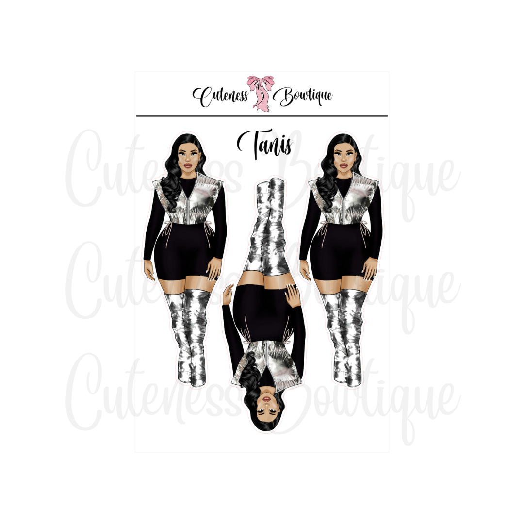 The Cuteness Squad Sticker Sheet | Cuteness Planner Stickers for Agendas, Planners, Notebooks, Dividers | TANIS