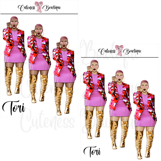 The Cuteness Squad Sticker Sheet | Cuteness Planner Stickers for Agendas, Planners, Notebooks, Dividers | TORI