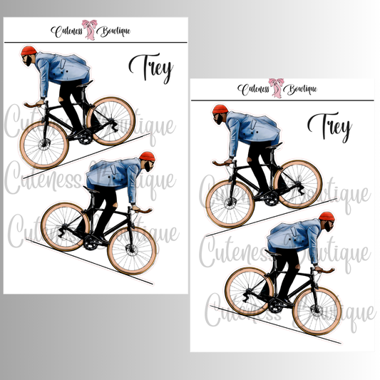 The CUSTOM Cuteness Doll Collection Sticker Sheet | Cuteness Planner Stickers for Agendas, Planners, Notebooks, Dividers | TREY