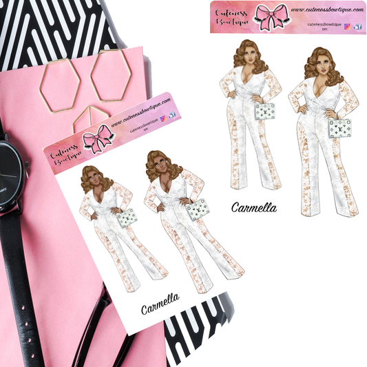 The Cuteness Squad Sticker Sheet | Cuteness Planner Stickers for Agendas, Planners, Notebooks, Dividers | CARMELLA