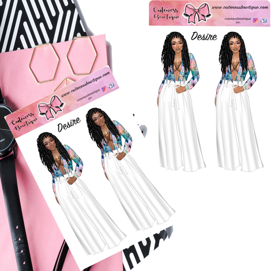 The Cuteness Squad Sticker Sheet | Cuteness Planner Stickers for Agendas, Planners, Notebooks, Dividers | DESIRE