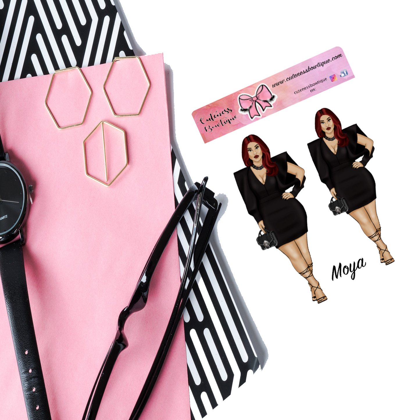 The Cuteness Squad Sticker Sheet | Cuteness Planner Stickers for Agendas, Planners, Notebooks, Dividers | MOYA