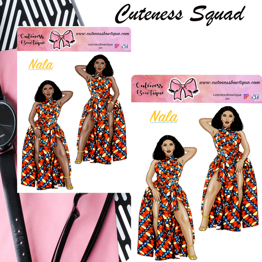The Cuteness Squad Sticker Sheet | Cuteness Planner Stickers for Agendas, Planners, Notebooks, Dividers | NALA