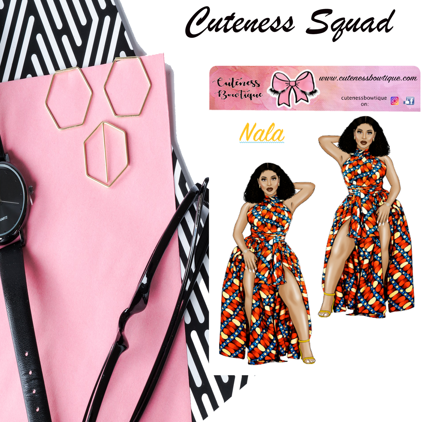 The Cuteness Squad Sticker Sheet | Cuteness Planner Stickers for Agendas, Planners, Notebooks, Dividers | NALA