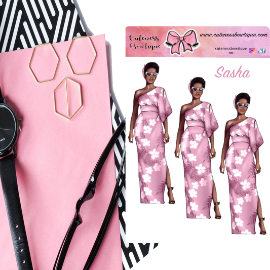 The Cuteness Doll Collection Sticker Sheet | Cuteness Planner Stickers for Agendas, Planners, Notebooks, Dividers | SASHA