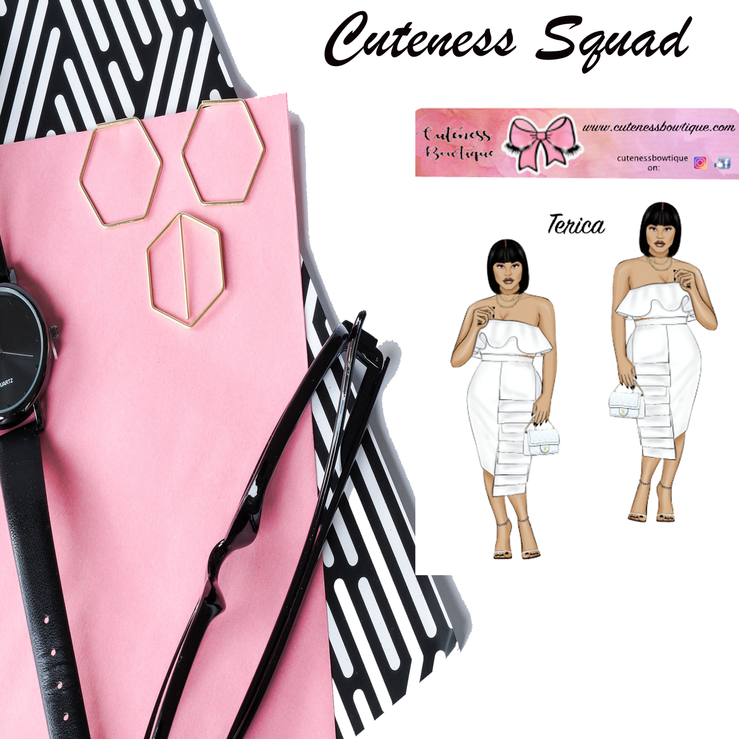 The Cuteness Squad Sticker Sheet | Cuteness Planner Stickers for Agendas, Planners, Notebooks, Dividers | TERICA