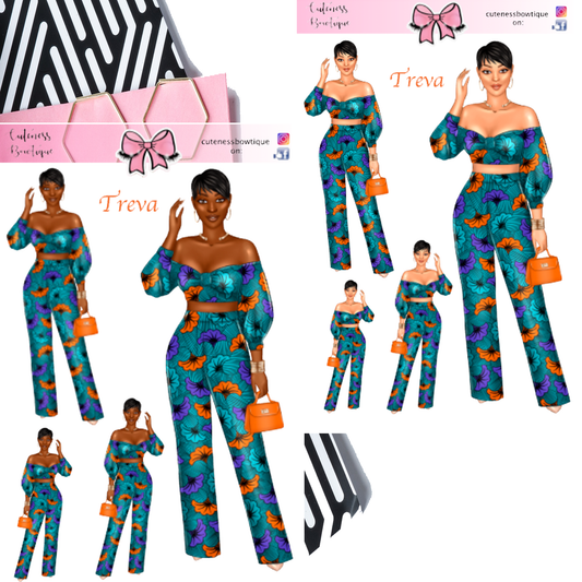 The COLOR ME Collection Sticker Sheet | Cuteness Planner Stickers for Agendas, Planners, Notebooks, Dividers | TREVA TURQ