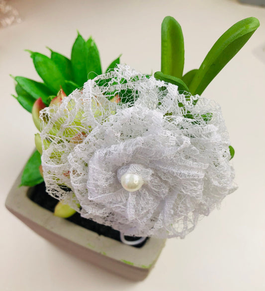 Rose Lace Paper Clip