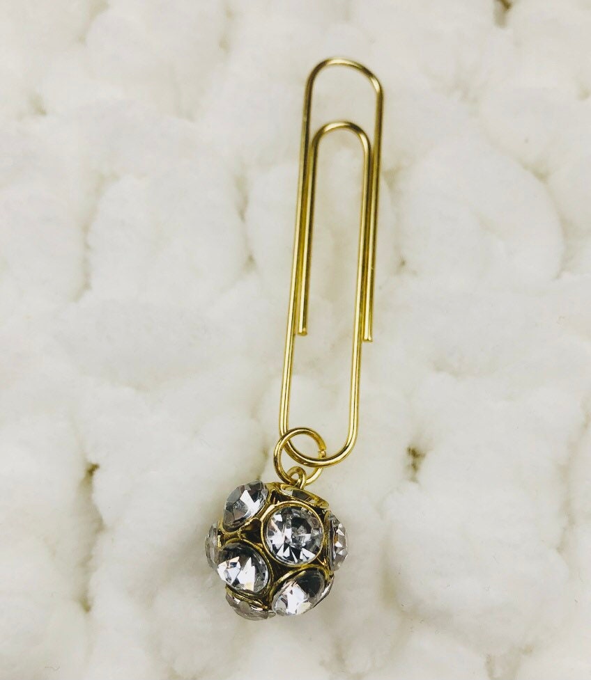 Bling Ball Gem Clip