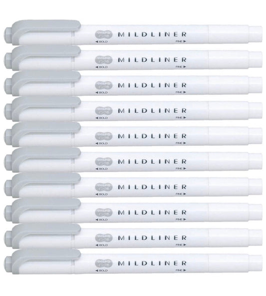 GRAY Minimalist Mildliners