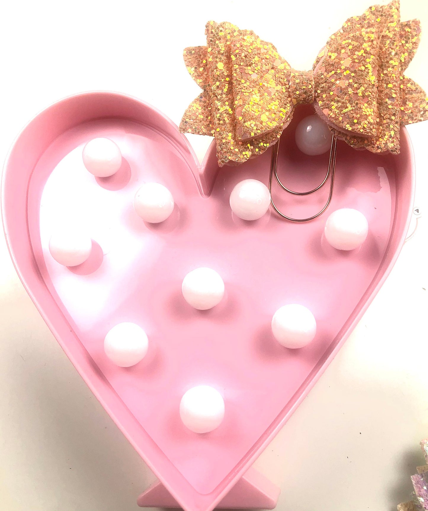 Cuteness Double Bling Bow Clip