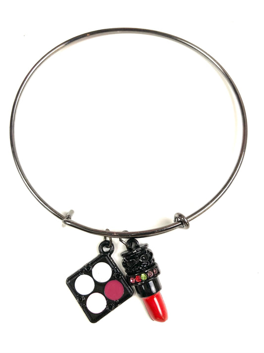 Makeup & Lipstick Charm Bracelet