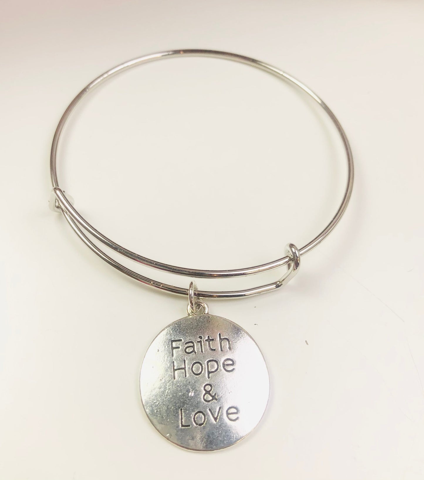 Faith Hope & Love Charm Bracelets