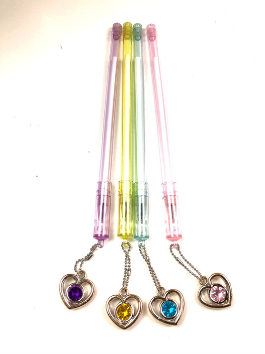 Heart Charm Gel Pens