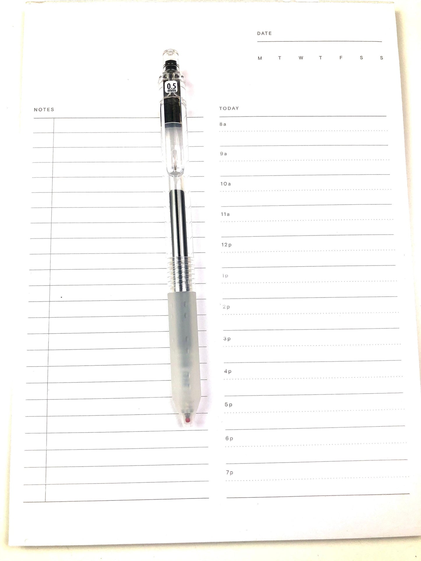 Muji Inspired 0.5 mm Retractable Pen
