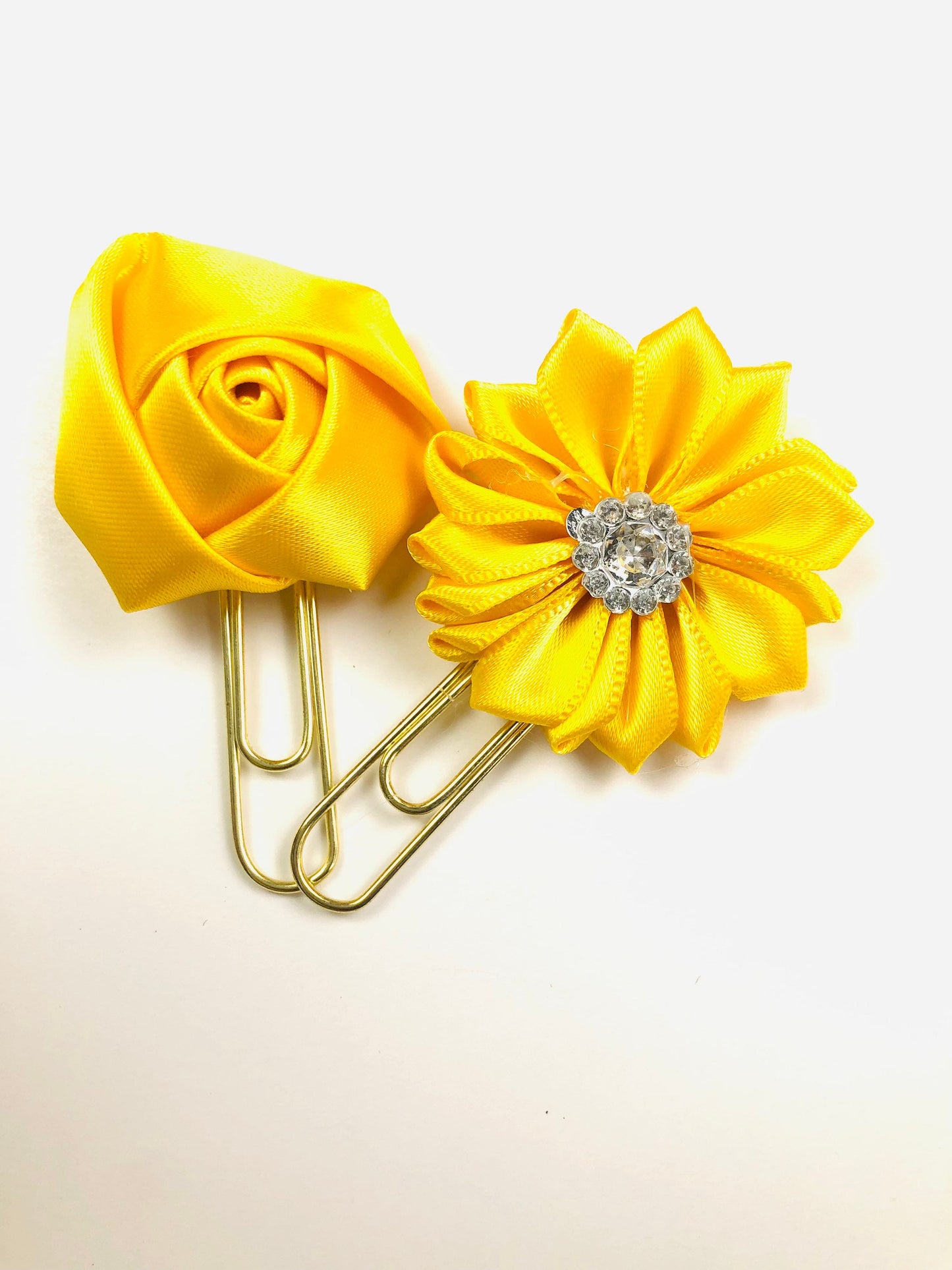 Floral Planner Charm Clips | Planner Clips | Planner Accessories | Book Marks | Travelers Notebook Clips | Stationary Gifts