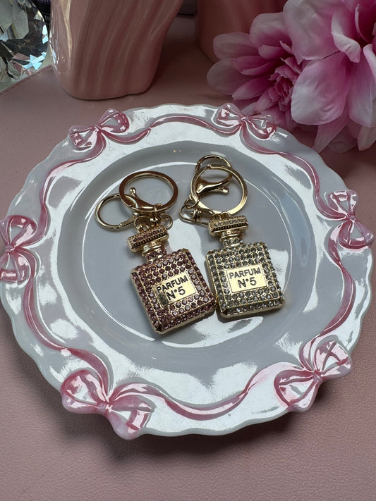 Perfume Bottle Keychain
