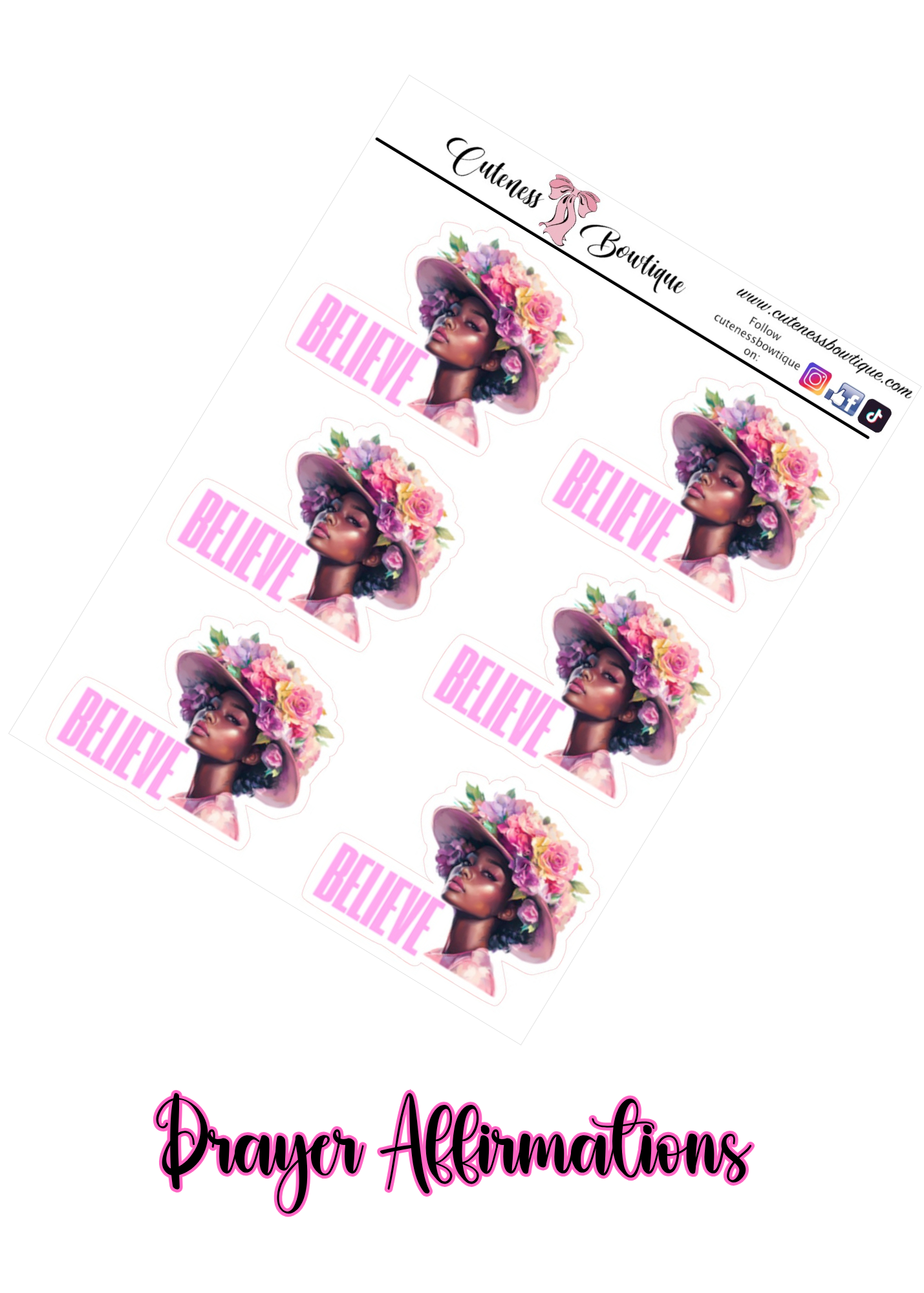 The WAR BINDER Collection Sticker Sheet | Cuteness Planner Stickers for Agendas, Planners, Notebooks, Dividers |