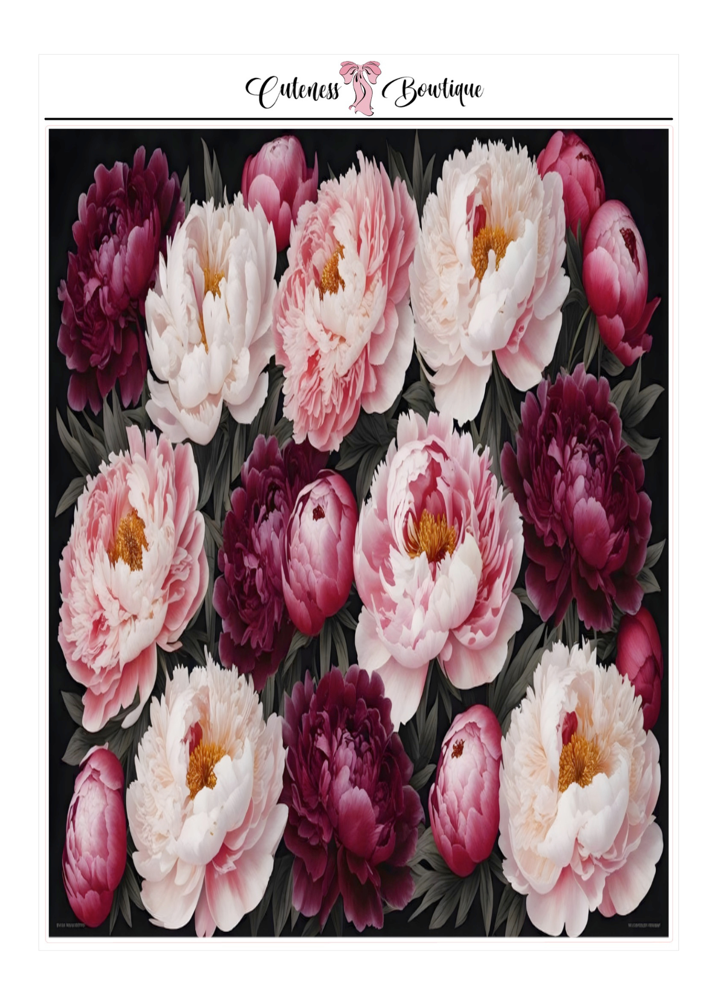 The Cuteness Journaling  Sticker Sheet | Cuteness Planner Stickers for Agendas, Planners, Notebooks, Dividers |