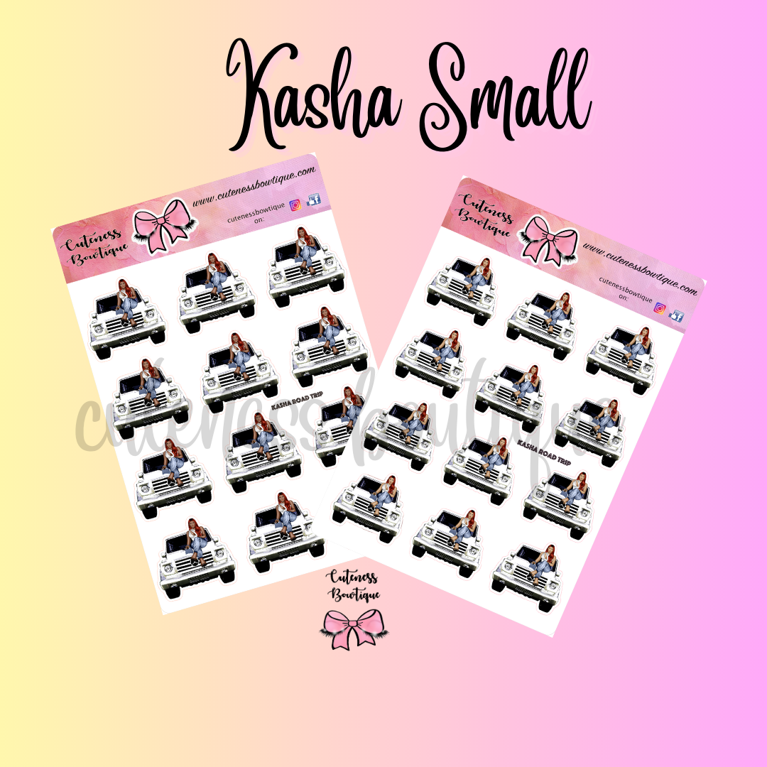The Cuteness Squad Sticker Sheet | Cuteness Planner Stickers for Agendas, Planners, Notebooks, Dividers | KASHA