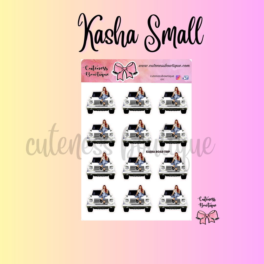 The Cuteness Squad Sticker Sheet | Cuteness Planner Stickers for Agendas, Planners, Notebooks, Dividers | KASHA