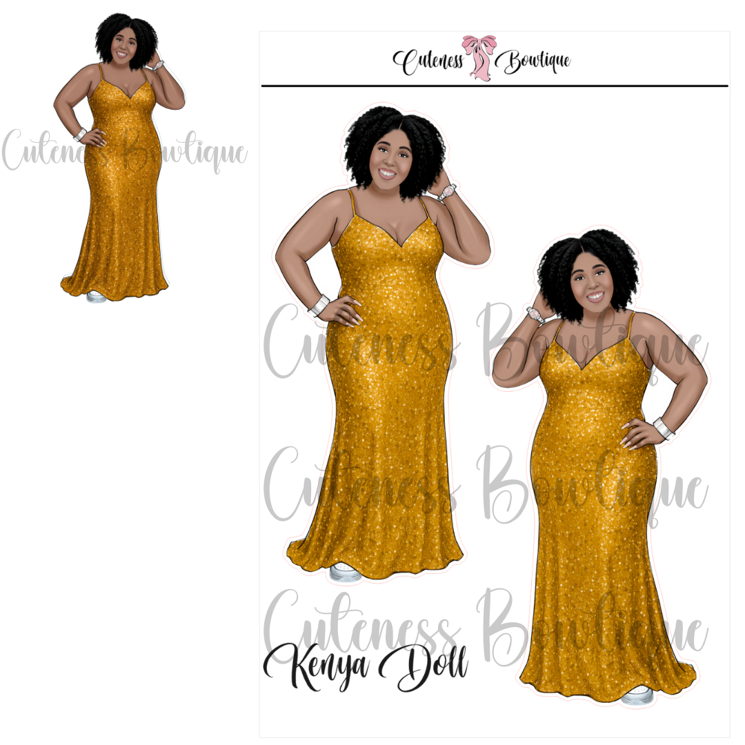 PLANNER BASH THE LOOKS | KENYA DOLL
