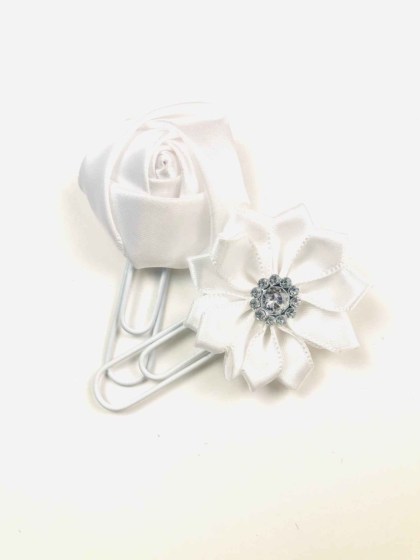 Floral Planner Charm Clips | Planner Clips |   Planner Accessories | Book Marks | Travelers Notebook Clips | Stationary Gifts