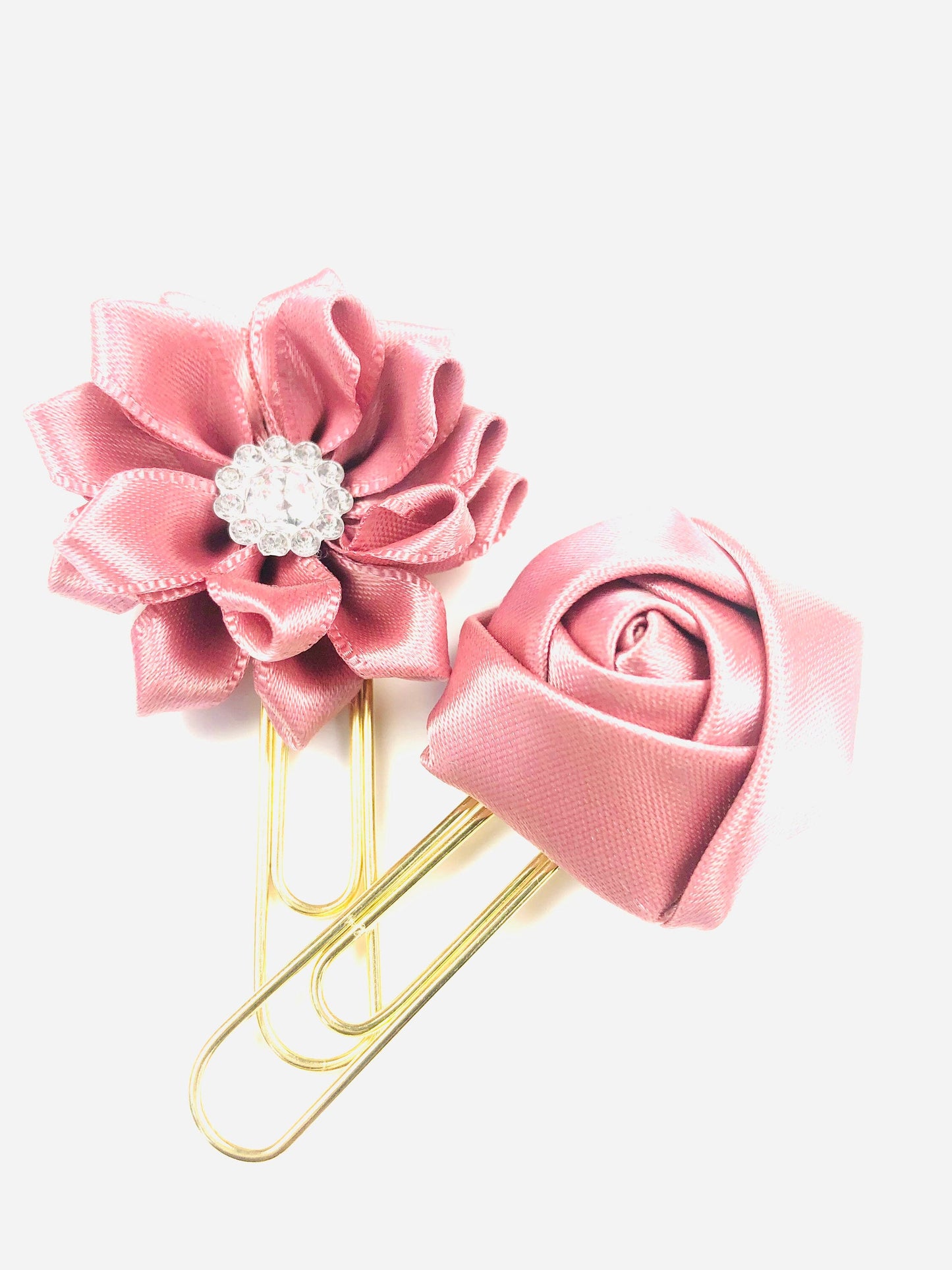 Floral Planner Charm Clips | Planner Clips |   Planner Accessories | Book Marks | Travelers Notebook Clips | Stationary Gifts